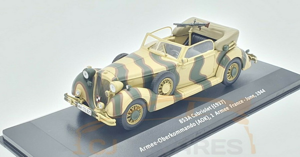 853A Cabriolet 1937 1.Armee France June 1944 1/43