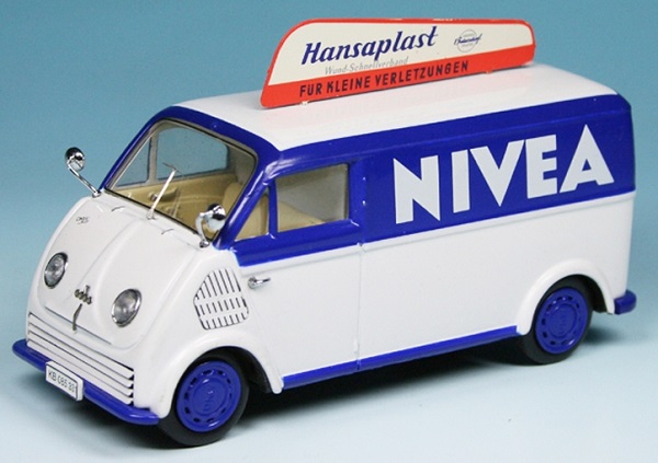 DKW Schnellaster Van "Nivea Creme / Hansaplast" white/blue