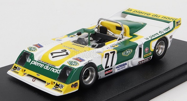 chevron b36 2.0l s4 team societe racing n27 24h le mans (1979) m.sourd - f.vetsch - r.carmillet, white yellow green TRFDSN103 Модель 1:43